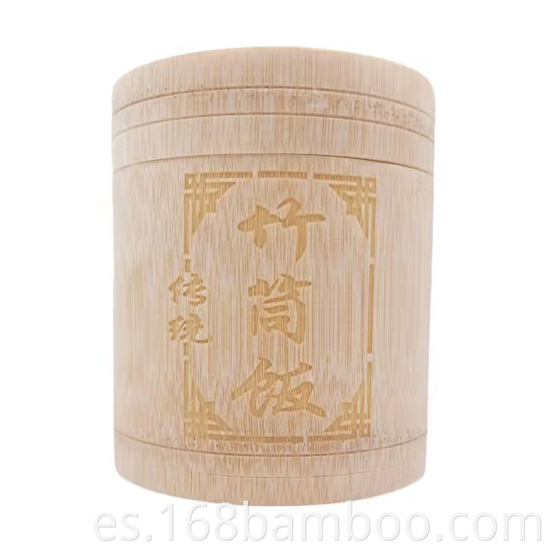 Bamboo tube with your logo